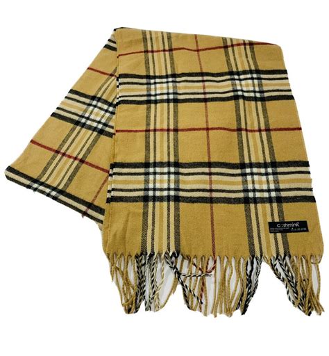 v fraas scarf burberry|NEW Cashmink by V. Fraas Burberry Plaid Scarf .